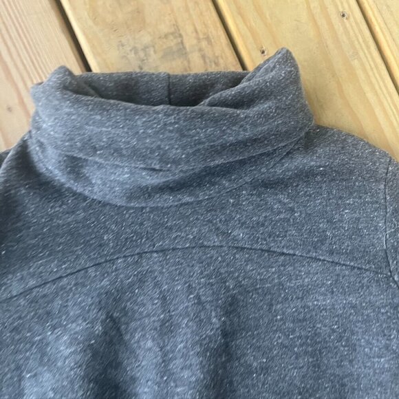 Alo Haze Cowlneck Sweatshirt Gray Cozy Small - Picture 8 of 11
